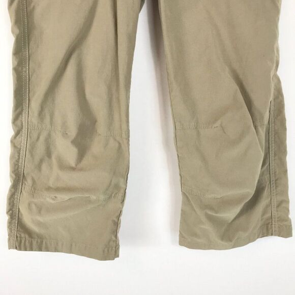 Kuhl Mid-Rise Hiking Capri Women's Size 2 Beige Cropped Embroidered Pockets - Picture 3 of 14